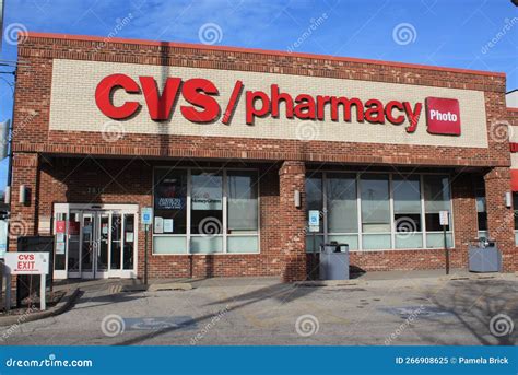 CVS Drug Store Location in Chicago, Illinois USA Editorial Image