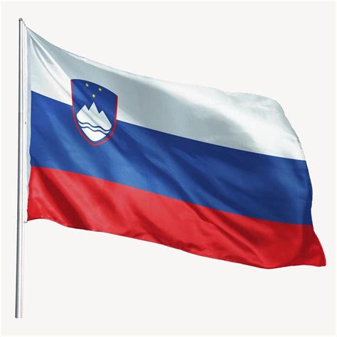 Waving Slovenia Flag National Symbol Free Photo Rawpixel