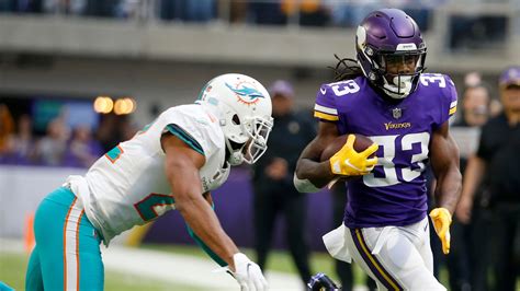 Lions Next Opponent Dalvin Cook Carries Vikings Past Dolphins