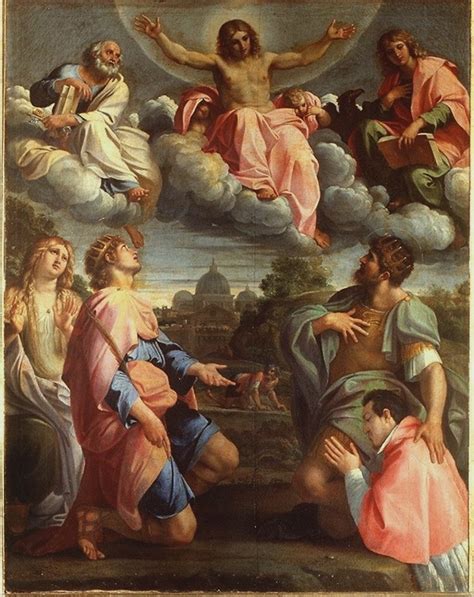 Christ In Glory Annibale Carracci Artwork On USEUM