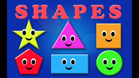 Learn About Shapes And Their Names Learning For Kids Youtube
