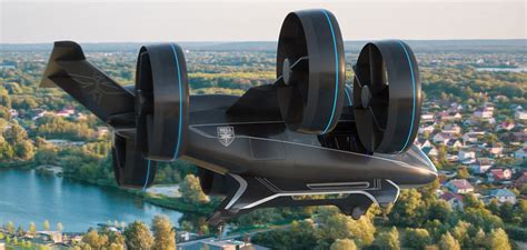 The Big Splash At Ces Ubers Aerial Rideshare Partner Unveils Its Bell Nexus Flying Car