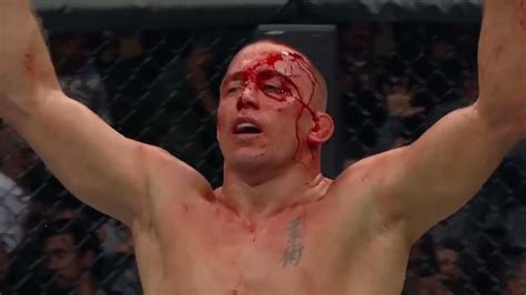 GSP Chokes Michael Bisping Unconscious YouTube