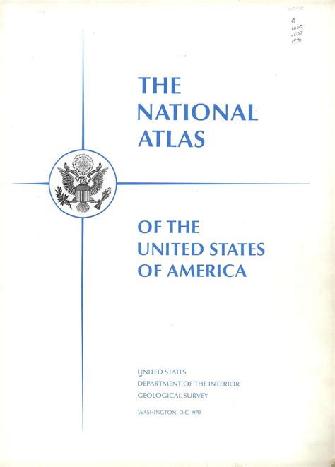 The National Atlas Of The United States Of America Perry Castañeda Map
