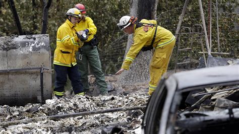 2 More Bodies Found Raising Calif Wildfire Death Toll