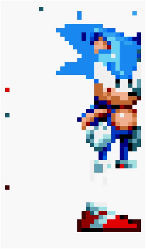 Sonic Mania Sonic Sprite  Hd Png Download Kindpng
