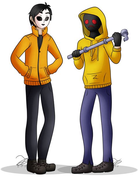 Masky And Hoody By Lycantrin On Deviantart