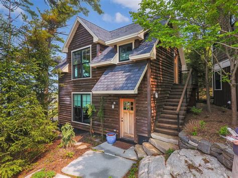 Maine Guest Cottage Rustic Exterior Portland Maine By Horrigan