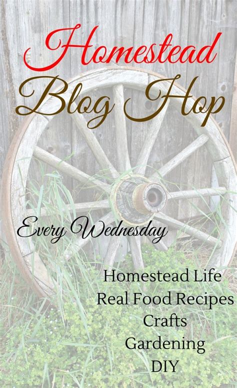 Homestead Blog Hop 87 Simple Life Mom