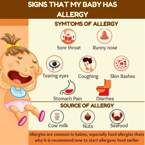 Food Allergy In Babies Symptoms Safety Measures And Remedy Synesy