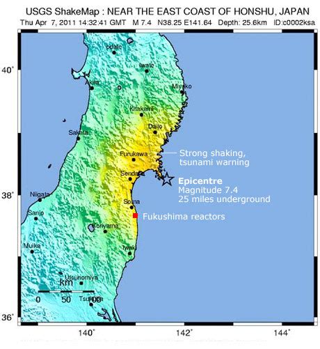 Physical map of japan showing major cities, terrain, national parks, rivers, and surrounding countries with international borders and outline maps. Japan's Fukushima plant evacuated after new earthquake | World news | The Guardian