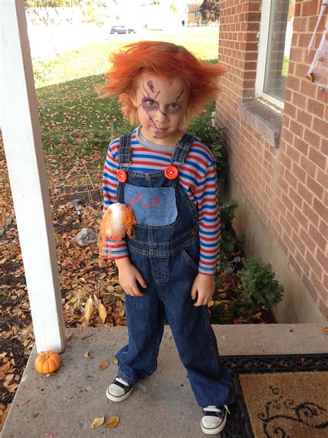 Chucky Halloween costume, Kids costume DIY.. | Chucky costume for kids