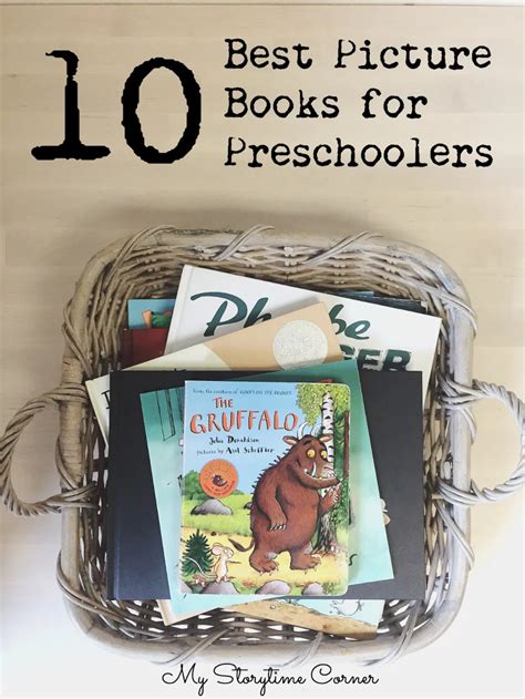 10 Best Childrens Books For Preschoolers My Storytime Corner