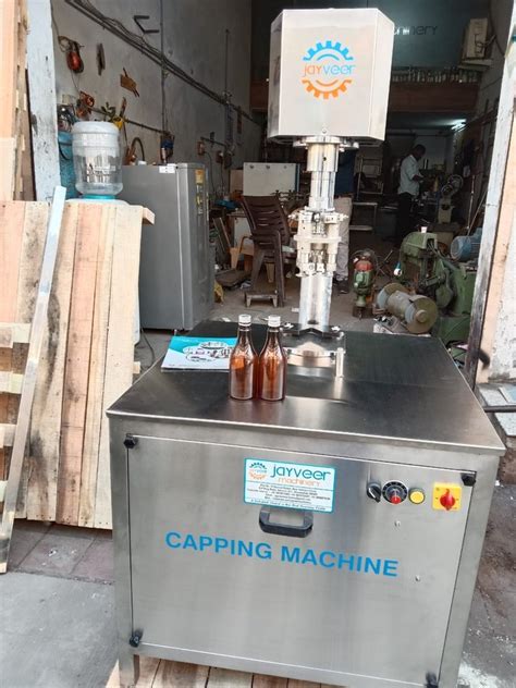 Pharma Bottle ROPP Capping Machine At Rs Container Capper In