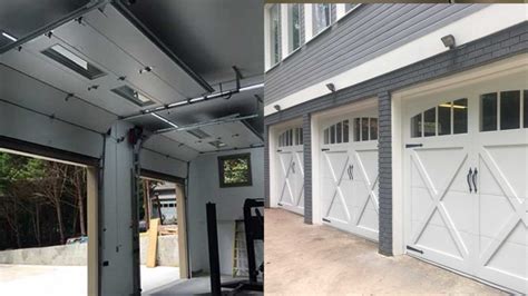 Custom Garage Door Installation High Lift Counter Top