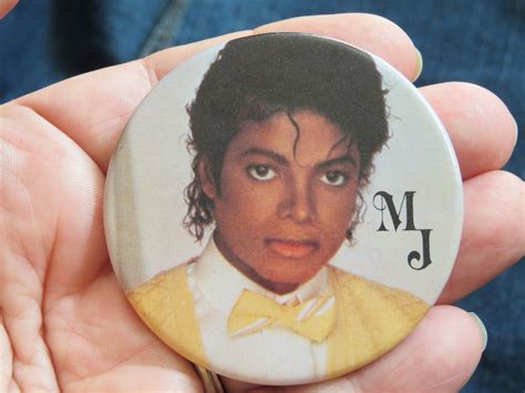 Lot Of Vintage Pins Badges S Michael Jackson King Etsy