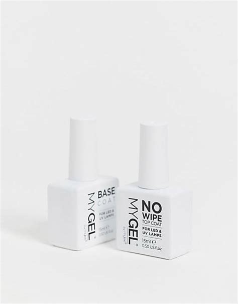 Mylee Gel Polish No Wipe Top And Base Duo Asos