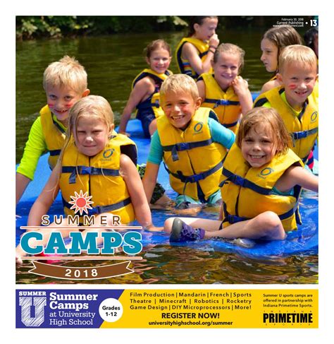 Summer Camps 2018 By Current Publishing Issuu
