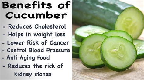Cucumber Benefits Why We Should Cucumber To Gain Many Health Benefits