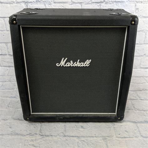 Marshall Mhz112a Angled Slanted 1 X 12 Guitar Cabinet Evolution Music