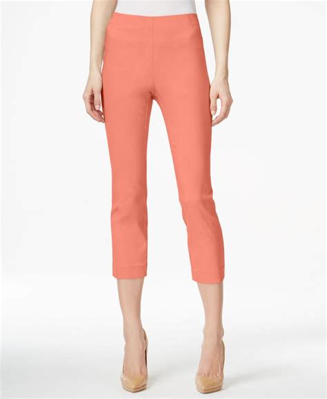 Style And Co Pull On Capri Pants Created For Macys And Reviews Pants
