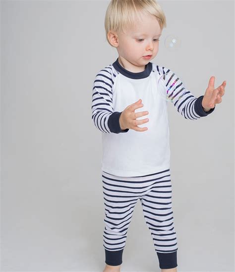 Larkwood Babytoddler Striped Pyjamas Gmg Logos