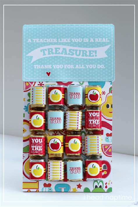 Gift ideas for teachers handmade. 25 Handmade Gift Ideas for Teacher Appreciation - I Heart ...