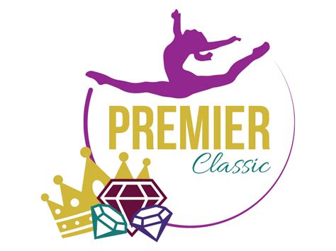 Premier Classic Gymnastics Meet Logo By Lesley Valenty On Dribbble