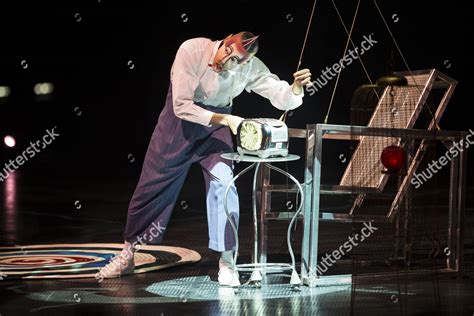 Artist Mark Ward Cirque Du Soleil Editorial Stock Photo Stock Image