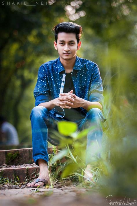 Abir Hossain Blur Background In Photoshop Boy Photography Poses