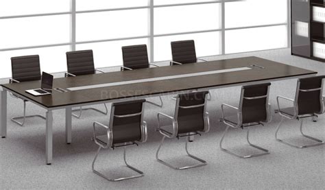 Eazy 10 Feet Conference Table With Cable Boxes Bosss Cabin