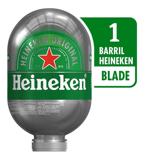 Barril De Cerveza Heineken Para Maquina Blade 8lt Cuotas Sin Interés