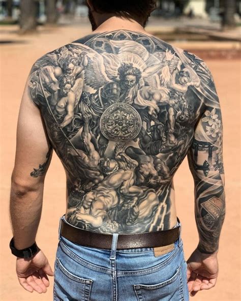 Top 100 Back Piece Tattoo Design