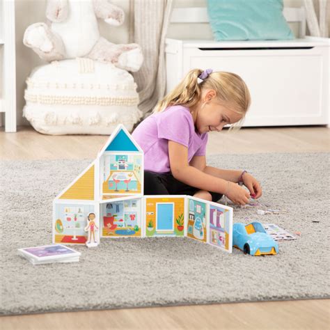Melissa And Doug Magnetivity Set Our House Magnetic Playscapes