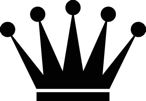 Crown Cutout Clipart Crown Clip Art King Crown Png Black Transparent
