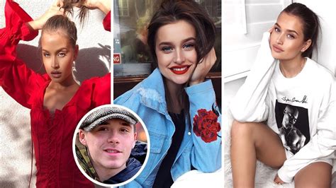 Brooklyn Beckhams Gorgeous New Girlfriend 2018 Lexi Wood Youtube