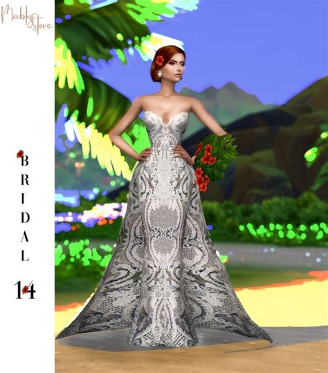 Bridal 14 Gown Acc At Mably Store The Sims 4 Catalog