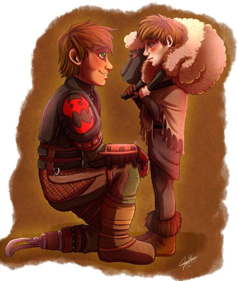 Hiccup And Jack Frost H T T Y D Amino