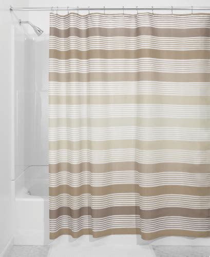 Kroger Hd Designs Hampton Stripe Shower Curtain Tanwhite 1 Ct