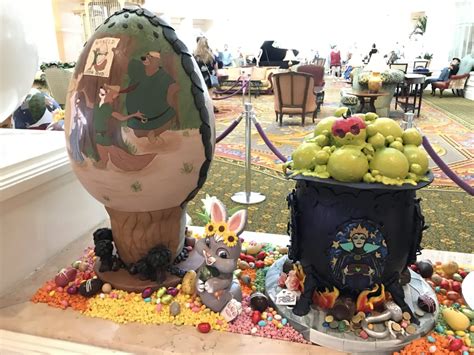 Sixth Annual Disneys Grand Floridian Easter Egg Display