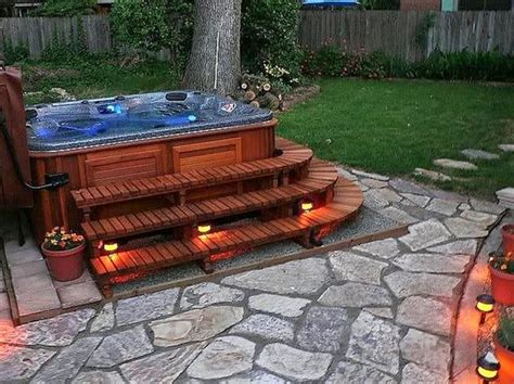 Hot Tub Base Easy Diy Ideas For An Astonishing Backyard