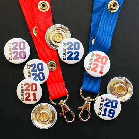 Show Back To School Spirit With Chattysnaps®buttons And Lanyards Class