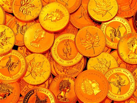 Canadian Gold Coins Wallpapers And Images Wallpapers