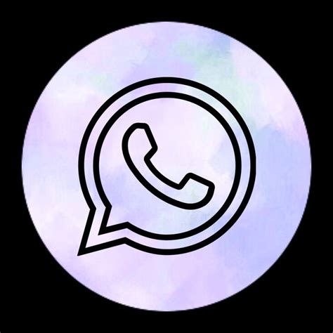 Whatsapp Icon💜 App Icon Purple Wallpaper Iphone Iphone Wallpaper