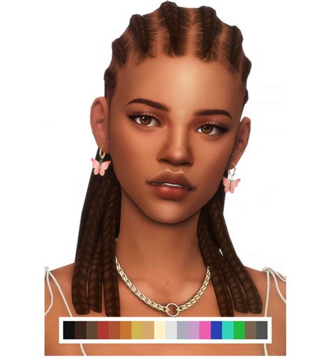 Rue Hair Dogsill On Patreon In 2020 Sims Hair Sims 4 Characters