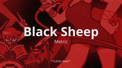 Black Sheep Metric Brie Larson Vocal Version Lyrics Eng Esp
