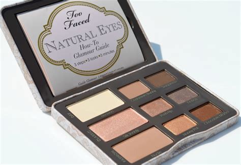 The Too Faced Natural Eyes Neutral Eyeshadow Collection Review