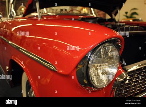 A classic retro old car at Las Vegas, april 2013 Stock Photo - Alamy