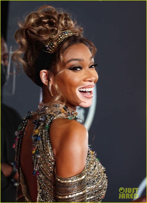 Photo Winnie Harlow Sheer Dress Amas 06 Photo 4665307 Just Jared Entertainment News