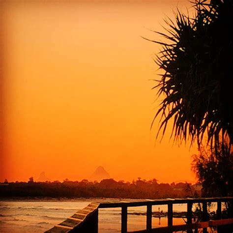 Sunset At Happy Valley Caloundra Sunshine Coast Quuensland